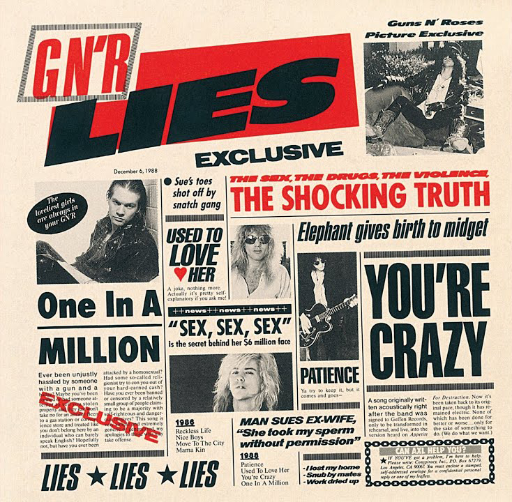 G N' R Lies Album